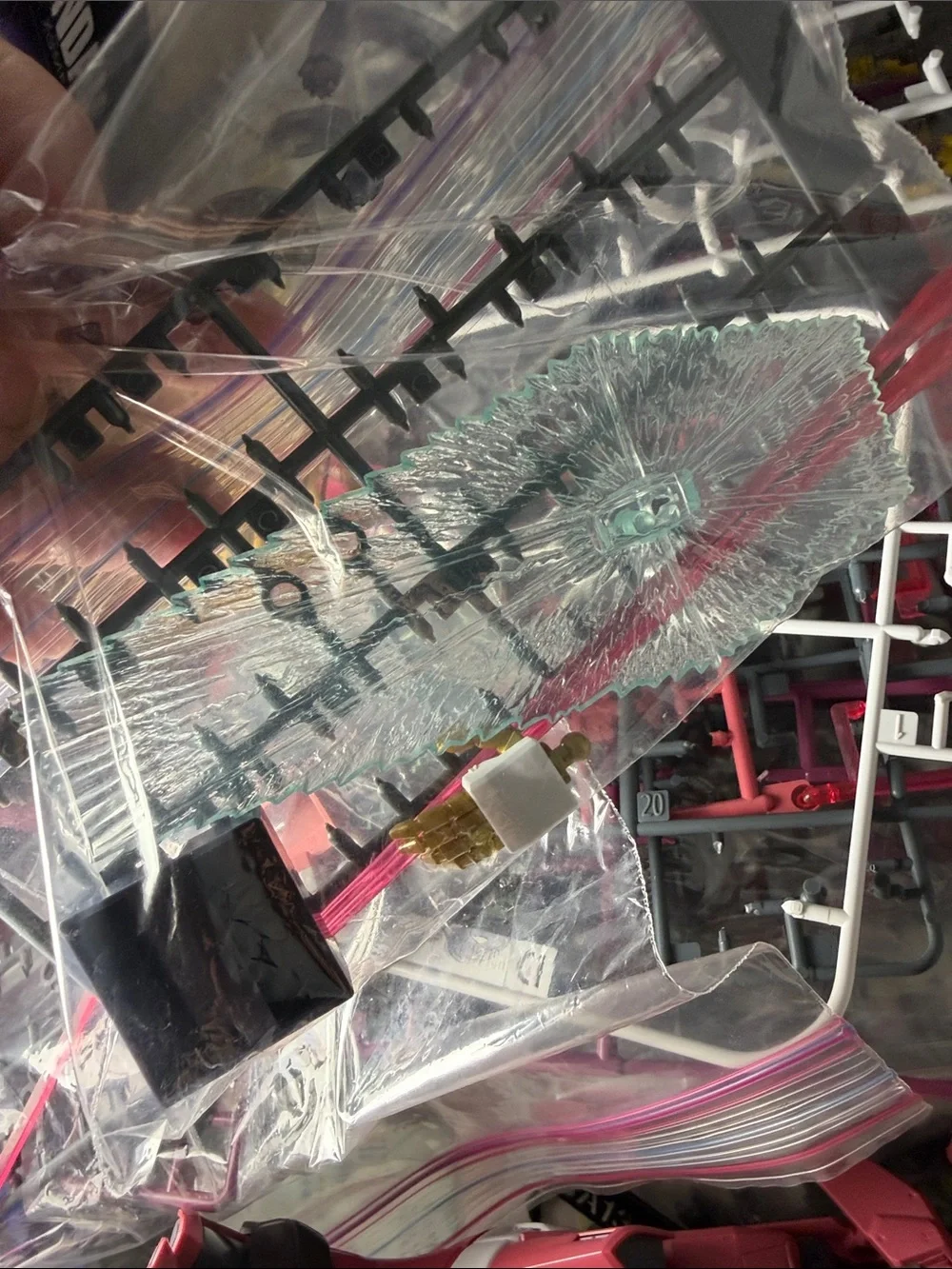 Bandai extras included